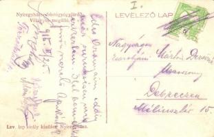 Nyíregyháza, Sóstó-gyógyfürdő villamos (villanyos) megálló, háttérben a szálloda (EK)