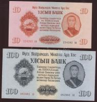 Mongólia 1955. 10T T:I- + 100T T:I