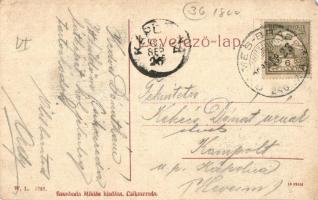 Csíkszereda, Miercurea Ciuc; Kossuth Lajos utca, Kossuth szálloda, Nagy Gyula üzlete. W. L. 1787. Sz...