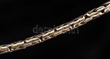 Ezüst(Ag) nyaklánc, jelzett, h: 56 cm, nettó: 35 g