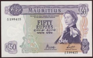 Mauritius 1967. 5R, 10R, 25R, 50R teljes sor T:I