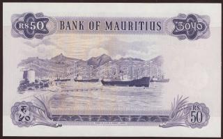 Mauritius 1967. 5R, 10R, 25R, 50R teljes sor T:I