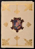 2004 Győr-Sopron-Ebenfurti vasút eredeti engedélyokmányának hasonmás kiadás. Merített papíron, borít...