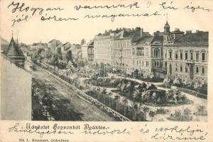 Sopron, Deák tér, park. L. Kummert 234.