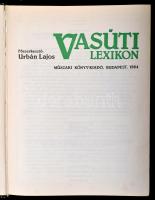 Vasúti Lexikon I. kötet. Szerk.: Urbán Lajos. Bp., 1984, Műszaki Könyvkiadó. Kiadói műbőr kötés, sér...