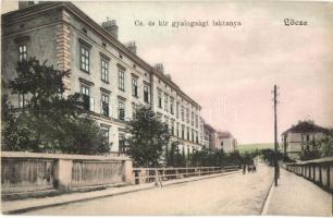 Lőcse, Levoca; Cs. és kir. gyalogsági laktanya / K.u.K. military infantry barracks