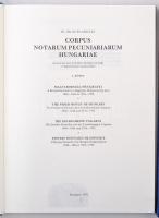 Id.Dr.Kupa Mihály: Corpus Notarum Pecuniariarum Hungariae (Magyar Egyetemes Pénzjegytár) I. és II. k...