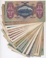 30db-os vegyes pengő bankjegy tétel T:III,III-