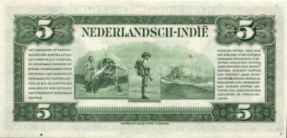 Holland India 1943. 5G T:I