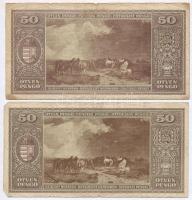 1945. 50P (4x) T:III,III-