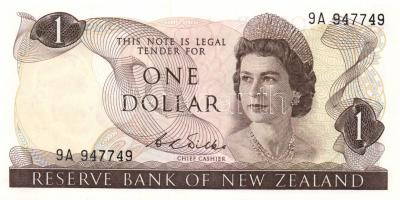 Új-Zéland 1966-75. 1$ szign.: D.L.Wilks T:I