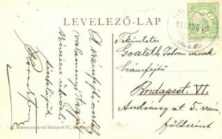 1911 Balaton, Az állam "Balaton" (később FK 110) gőzüzemű vedersoros nyomókotró kotróhajój...