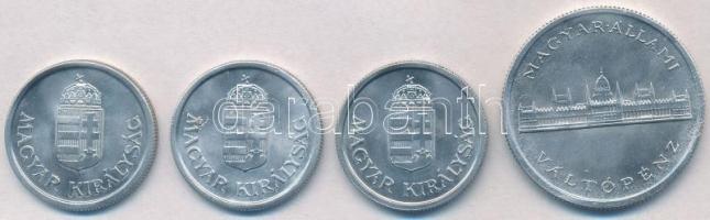 1941. 1P Al + 1942. 1P Al + 1944. 1P Al + 1945. 5P Al T:1- anyagfelesleg