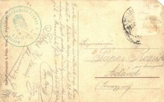 1912 Balaton, Az első osztrák-magyar távkormányozható csónak "Ilona". Liebetrau renszerrel...