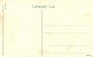 Fonyód-fürdőtelep, Bazalthajó a kikötőben, Zala halászgőzös a Déli Vasút rakodóvágányánál. Mayer Ben...