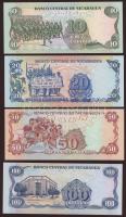 Nicaragua 1985.(1988.) 10C, 20C, 50C, 100C, 500C, 1000C teljes sor T:I