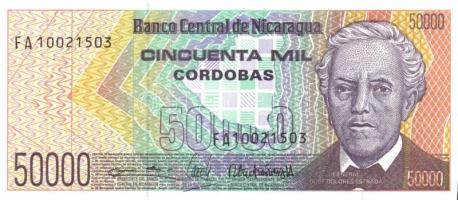 Nicaragua 1989. 20000C + 50000C pár T:I