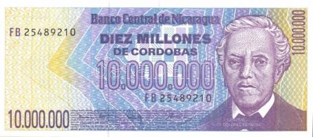 Nicaragua 1990. 5.000.000C + 10.000.000C T:I