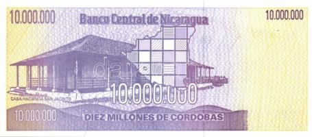 Nicaragua 1990. 5.000.000C + 10.000.000C T:I