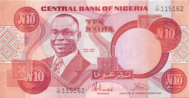 Nigéria 1984, 1991. 1N szign.:7 (W.P.M.), 5N szign.:6 (W.P.M.), 10N szign.:7 (W.P.M.), 20N szign.:7 ...
