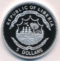 Libéria 2011. 5$ Cu "Nagy Hadvezérek - Simón Bolívar" multicolor T:PP 
Liberia 2011. 5 Do...