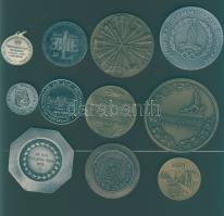 15db klf főleg nagyalakú modern Br plakett, többsége magyar, néhány külföldivel, kevés kivétellel er...