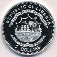 Libéria 2011. 5$ Cu "Nagy Hadvezérek - Jefferson Davis" multicolor T:PP 
Liberia 2011. 5 ...