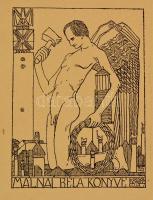 Kozma Lajos ex libris. Bp., 1909, A Ház, (A Világosság-ny.), 31 sztl. lev. (Ebből 29 t.) Kiadó illus...