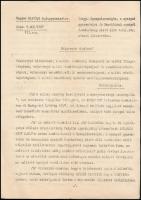 1937 A m. kir. belügyminiszter bizalmas rendelete a spanyol polgárháborúba be nem avatkozásról kötött nemzetközi szerződéssel összefüggésben a magyar rendőrség feladatairól. 4 gépelt oldal