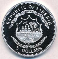 Libéria 2010. 5$ Cu "Nagy Hadvezérek - Hódító Vilmos" multicolor T:PP 
Liberia 2010. 5 Do...