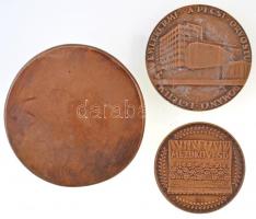 Csúcs Viktória (1934-) DN "Mezőkövesd" Br emlékérem (60mm) + Csúcs Viktória DN "A Péc...