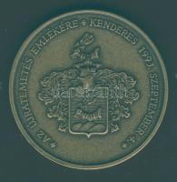 1993. "Horthy Miklós újratemetése" matt Br emlékérem T:1