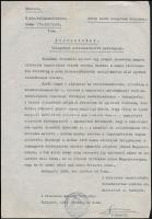1936 A m. kir. belügyminiszter bizalmas rendelete mely szerint egy prágai nyomdában magyar útleveleket kívánnak hamisítani
