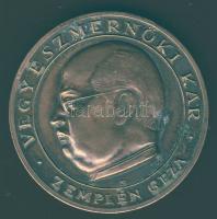 1982. "Budapesti Műszaki Egyetem  - Zempléni Géza" Br emlékplakett T:2