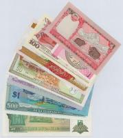 10db-os vegyes külföldi bankjegy tétel, közte Lengyelország, Nepál, Szíria, Zaire T:I,I-
10pcs of v...