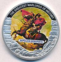 Libéria 2009. 5$ Cu "Nagy Hadvezérek - Bonaparte Napóleon" multicolor T:PP  Liberia 2009. 5 Dollars Cu "The Greatest Warlords of History - Napoleon Bonaparte" multicolor C:PP