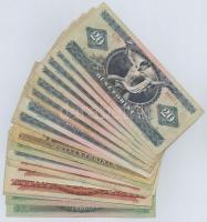 20db-os vegyes magyar forint bankjegy tétel T:III,III-