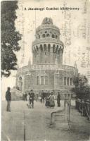 Budapest XII. Jánoshegyi Erzsébet kilátótorony. Kiadja Kozár Mihály vendéglős (kopott sarkak / worn corners)
