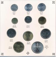 1993. 10f-200Ft (11xklf) forgalmi sor dísztokban, benne 200Ft Ag "MNB" T:BU 
Adamo FO26.2