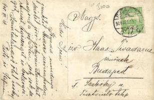 1908 Budapest XIV. Kerepesi út (?), Schnabel Frigyes Pénzszekrény Gyára, műhely, belsők. photo (EK)