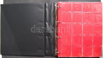 Újszerű gyűrüs berakó Hartberger típusú éremtokokhoz 13 lappal, 260 férőhellyel