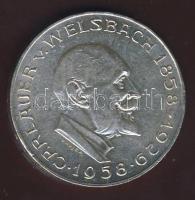 Ausztria 1958. 25Sch Ag "Welsbach" T:2/3