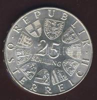 Ausztria 1969. 25Sch Ag "Rosegger" T:2