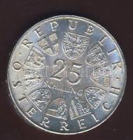 Ausztria 1964. 25Sch Ag "Grillparzer" T:2/3