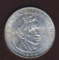Ausztria 1964. 25Sch Ag "Grillparzer" T:2/3