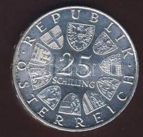 Ausztria 1972. 25Sch Ag "Ziehrer" T:2/3