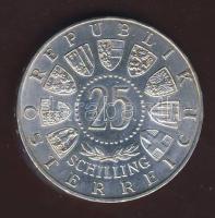 Ausztria 1955. 25Sch Ag "Bundestheater" T:2