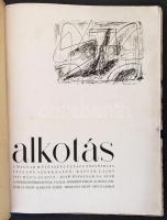 1947-1948 Az Alkotás A Magyar Művészeti Tanács folyóirata. Felelős szerkesztő Kassák Lajos. A folyói...