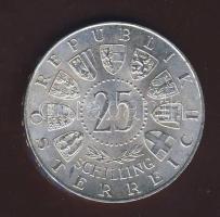 Ausztria 1961. 25Sch Ag "Burgenland" T:2/3