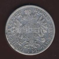 Ausztria 1892. 1Fl Ag T:3